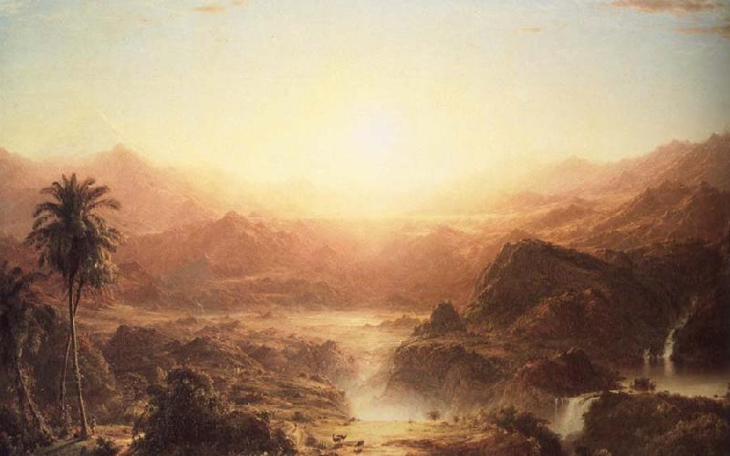 Frederic Edwin Church The andes of Ecuador China oil painting art